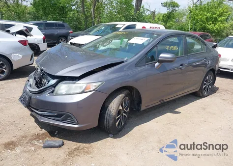2015 Honda Civic Ex z USA, uszkodzony, nr VIN 2HGFB2F81FH507198